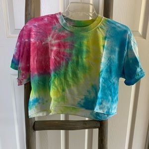 vintage tie-dye tee